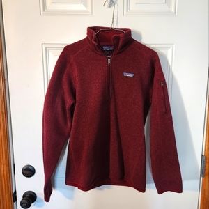 Women's Patagonia Quarter Zip Sweater- Medium